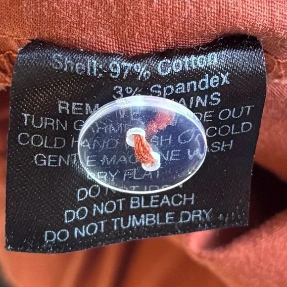 I.AM.GIA Orange/Brown Cobain Pants Women's Small - Picture 10 of 10